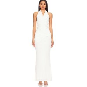 Superdown Elegant White Maxi Dress